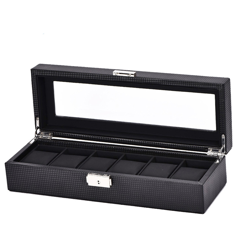 Caja Organizadora de Relojes, Joyas y Lentes de Madera para Almacenamiento y Exhibición