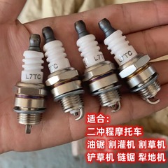 L7TスパークプラグBM6A二ストロークガーデンBPM6A芝刈り機用火口オイルソーL7TCスパークプラグの越境専用供給