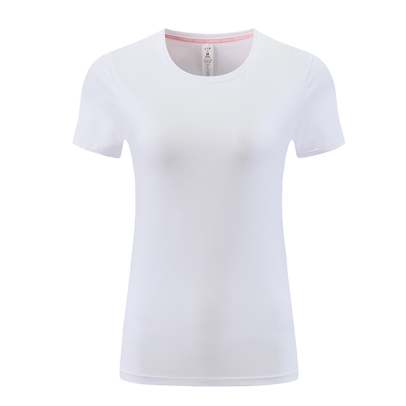 Ropa de yoga ajustada para mujer para comercio transfronterizo, camisetas de manga corta, tops deportivos, ropa de fitness para correr que adelgaza, ropa ajustada de secado rápido