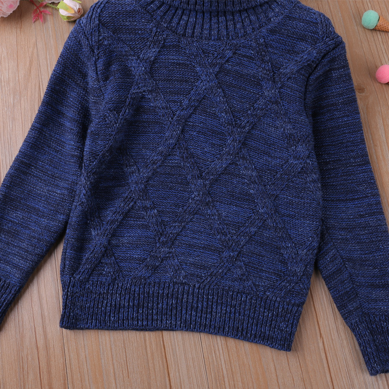 Checked Turtleneck Sweater Style 4