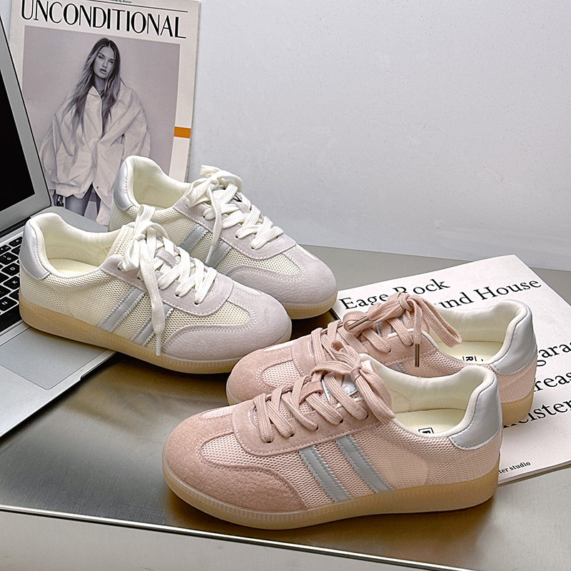 XY-A557 Mesh Shoes Women's 2025 Spring and Summer New Soft Sole Soft Surface Sports Casual Non-slip Shoes