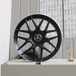 适用奔驰amg轮毂18 19寸e300 c200 S450 glc63迈巴赫大饼改装锻造
