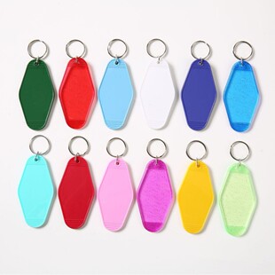 Diamond plastic room card card card hotel key card PS number plate candy color motel number plate hot gold color