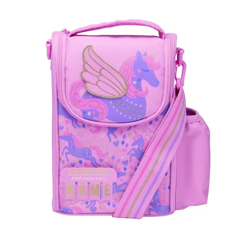 Australia Smiggle Unicornio de dibujos animados mochila de hombro para niños mochila de comidas para estudiantes primarios