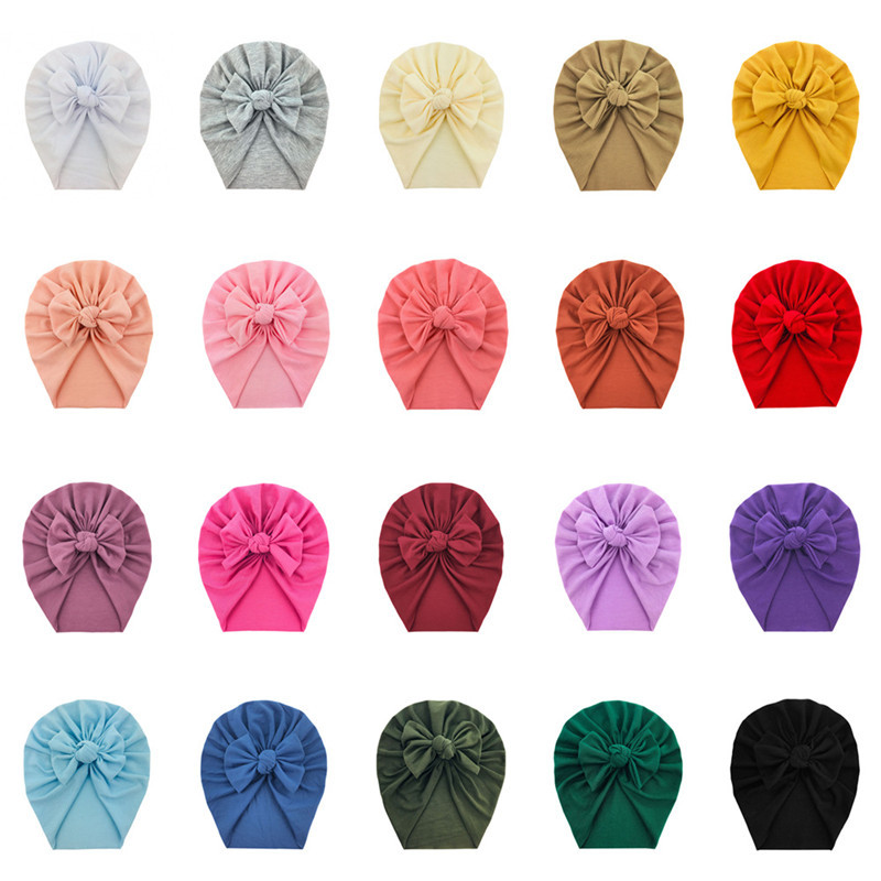Europe and America children Hair band baby baby Headband cotton soft girl lovely bow Hat Headdress