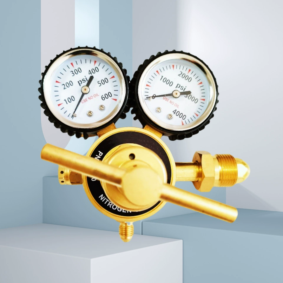 Nitrogen Regulator 0-600PSI CGA580 Inlet Американский клапан сброса давления азота высокого давления