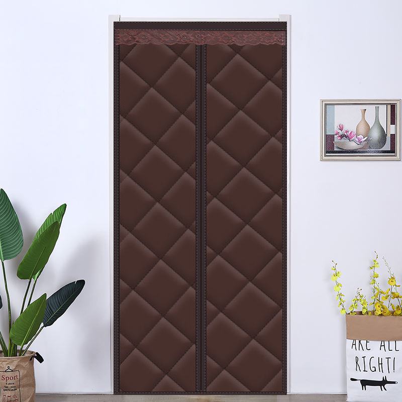 定制棉门帘冬季保暖防寒防水挡风家用静音磁吸保温免打孔隔断帘