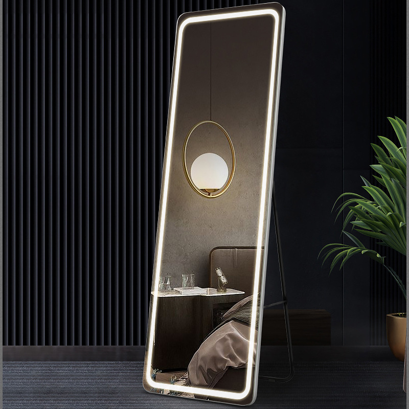 全身镜试衣镜家用玻璃镜片卧室贴墙角玻璃片穿衣镜壁挂全身镜落地