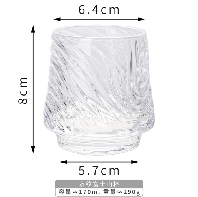 Water pattern Mount Mountain Cup