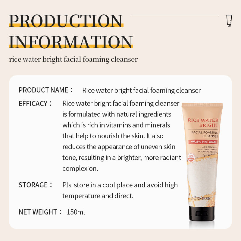 KORMESIC Facial Cleanser 150ml_voghion.com