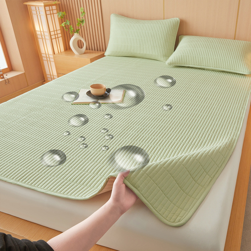 Colchón de cama de dormitorio doméstico impermeable delgado colchón antideslizante cojín protector de cama cojín antideslizante edredón de dormitorio de estudiantes