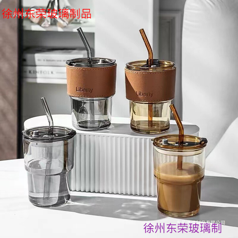 ins taza de bambú taza de bebida taza de café taza de paja de bebida doble taza de oficina taza de regalo de alta temperatura ins viento