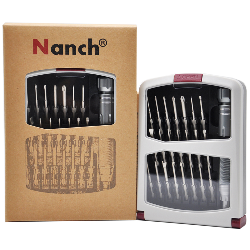 Juego de destornillador 22 en 1 Gafas de teléfono móvil de acero S2 Juguete Herramienta de reparación y desmontaje de computadoras portátiles