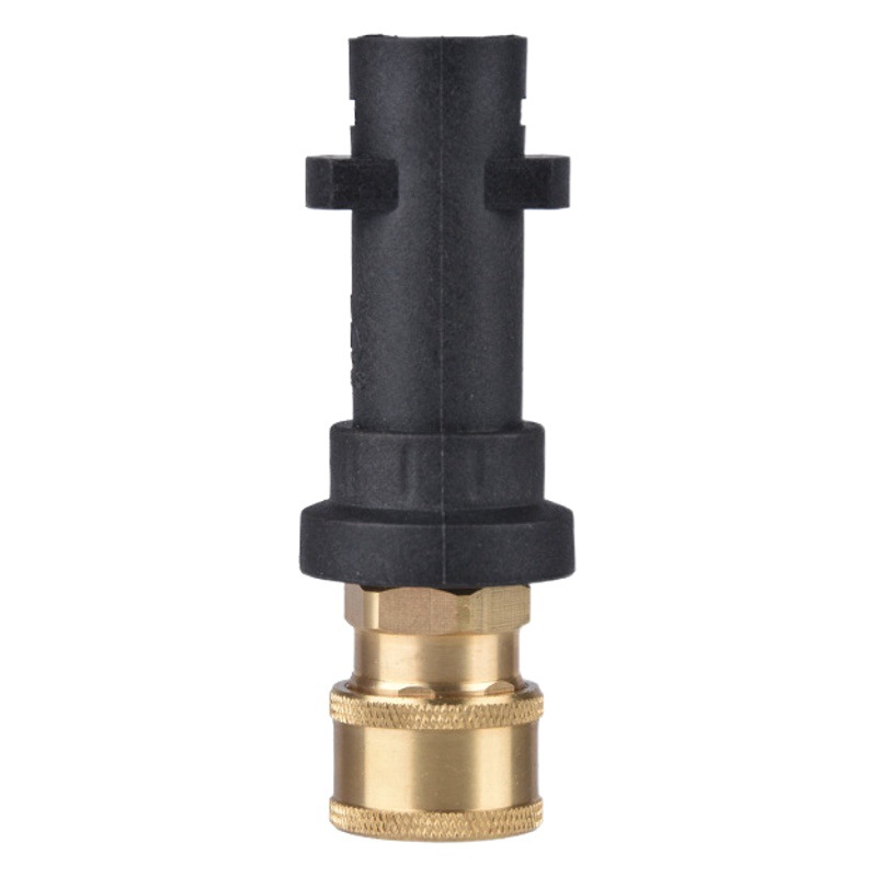 Transfronteriza al por mayor lavadora serie K adaptador K2-K3 pistola de agua de alta presión conector olla de espuma modificación 1/4 piezas de juntas sueltas image 1