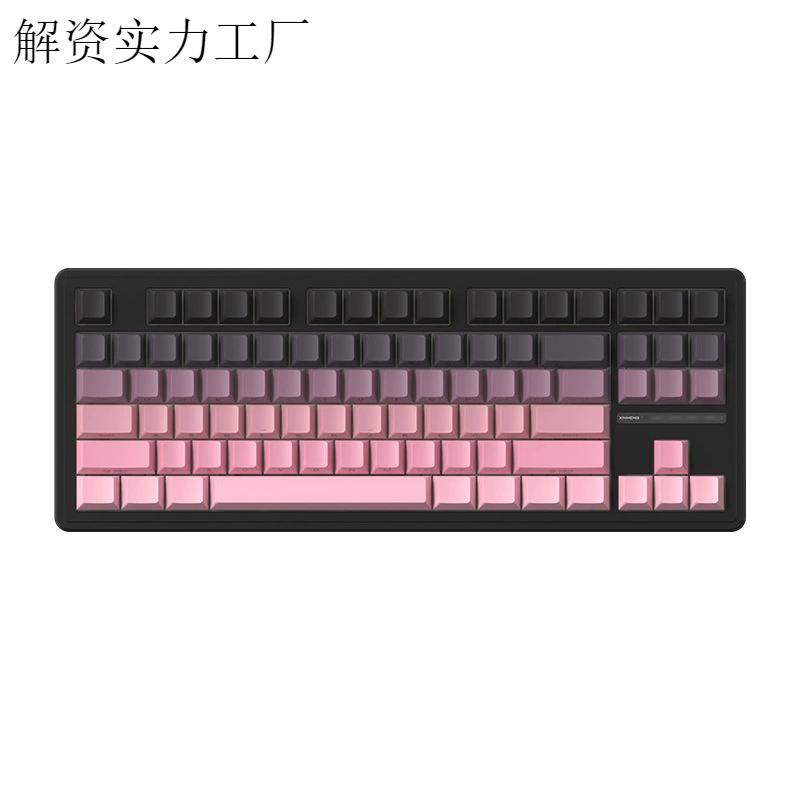 Mechanical keyboard M87prov2, 87‑key, wireless three‑mode, hot‑swappable, gasket structure