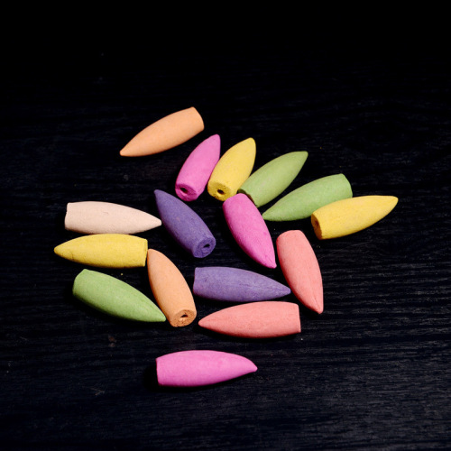 New Extended Flowing Fragrance Candles, Ten-Minute Chen Tan Pagoda Incense Wholesale Waterfall Artemisia Incense Thuja Incense Tobacco Cross-Border