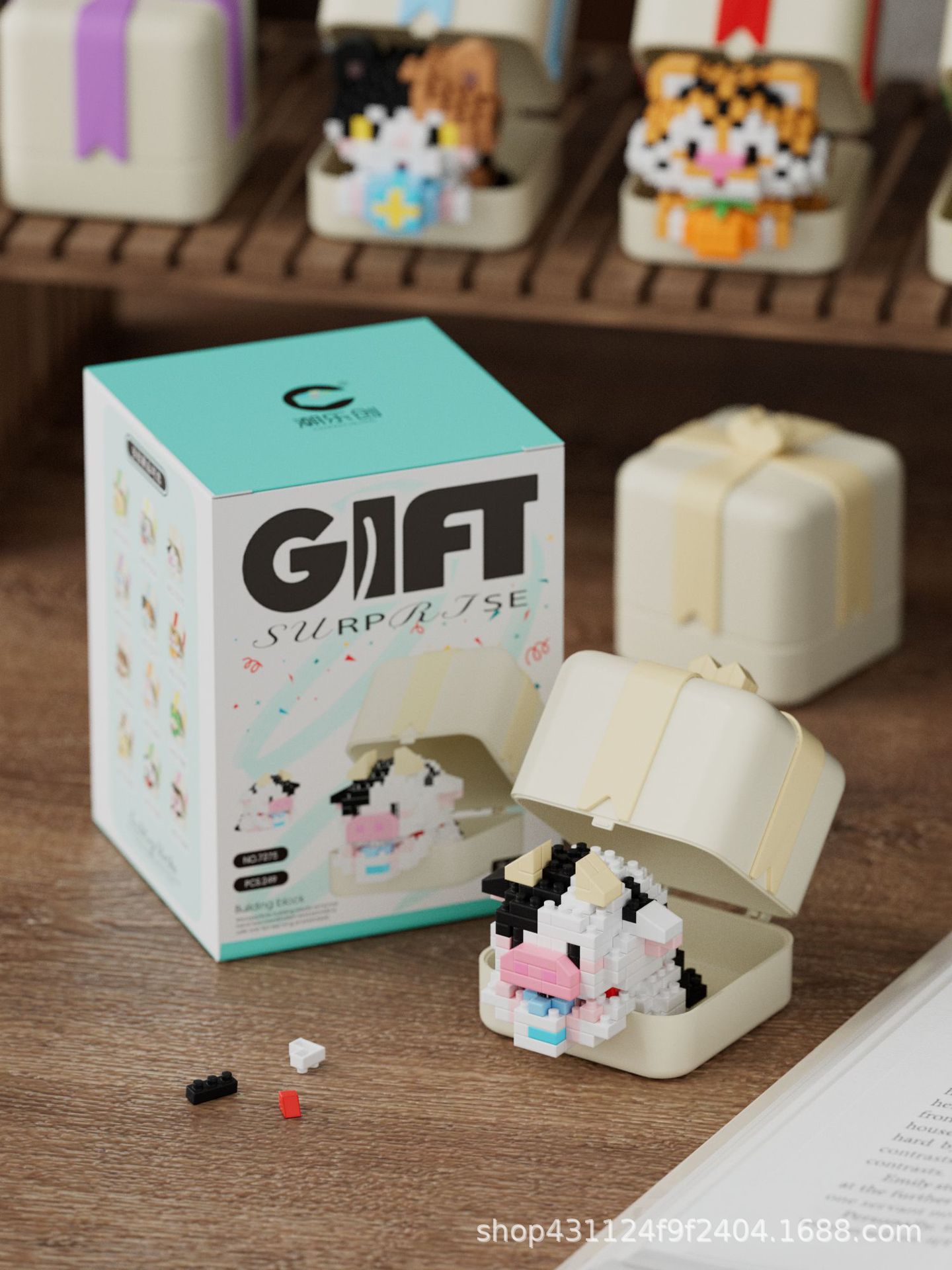 Compatible con Lego inmortal ramo de flores, juguetes de ensamblaje de plantas, adornos de claveles de girasol, regalos de año nuevo para niñas al por mayor