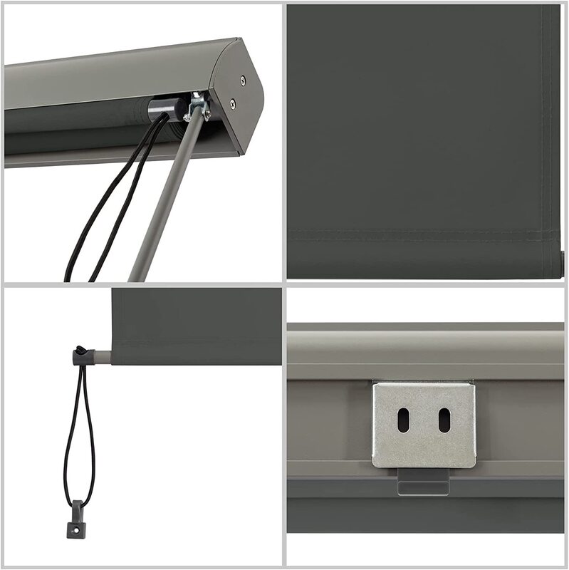 Vertical Awning Expandable Awning Vertical Awning Side Blinds All Aluminum Frame Privacy Screen