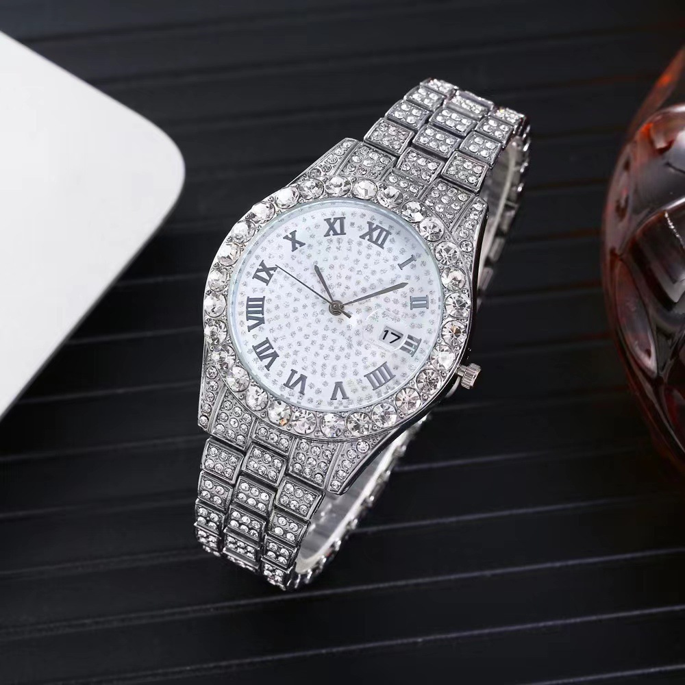 explosions fashion business style full diamond quartz watch in stock wholesale quartz watch_voghion.com