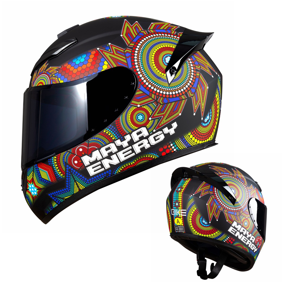 Yan nuevo casco de motocicleta masculino completo casco de bicicleta casco de coche eléctrico casco de verano para hombres y mujeres cuatro estaciones