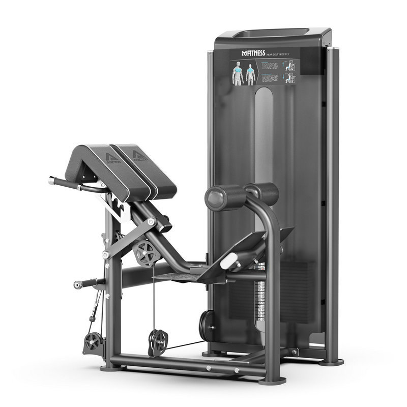Nuevo entrenador de brazo recto contra pájaros de pecho mariposa máquina sentada empujando pecho equipo de gimnasio comercial