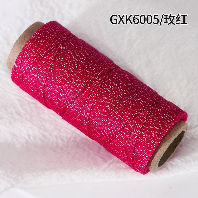 莫兰迪色段染线diy手工编织高端星空0.5MM圆蜡线股线幻彩手绳手链|undefined