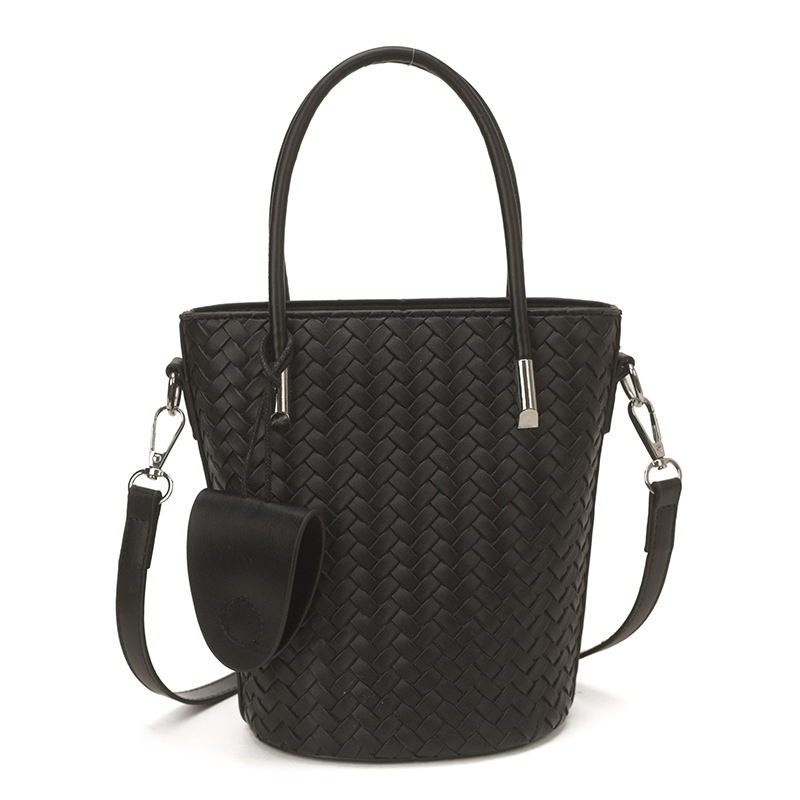 Cestas de verduras tejidas bolsas de cubo de mano para mujeres 2026 nueva textura de lujo ligera versátil mochila de hombro image 10