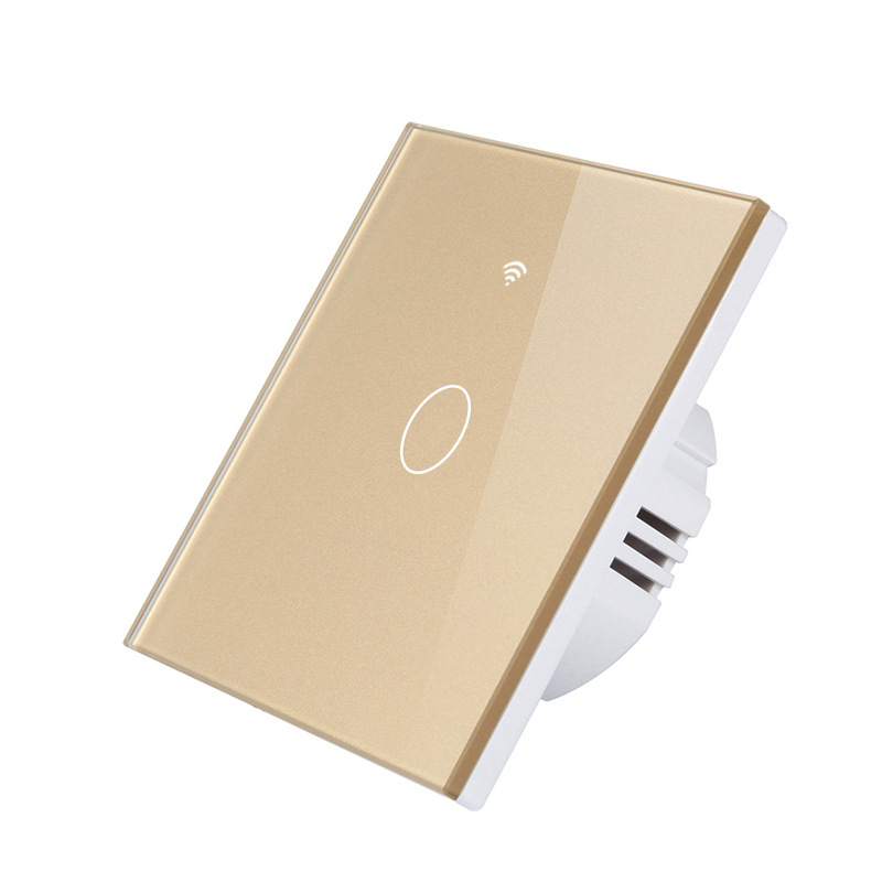 Interruptor inteligente Tuya tipo 86, interruptor WiFi con panel de vidrio templado, control remoto por aplicación móvil y control por voz. image 13