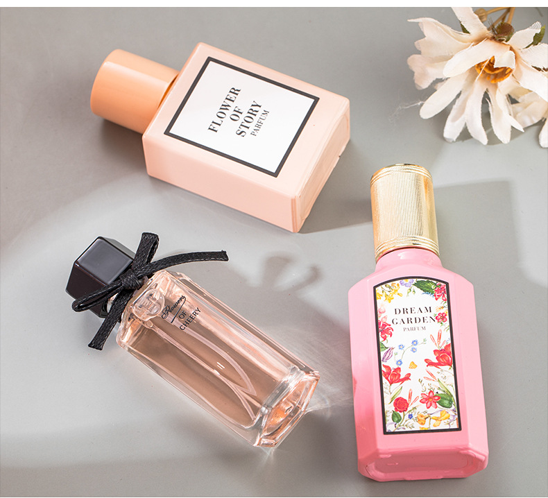 Jauns Hot Perfume Flower Tale Authentic Flower Yueqimeng sieviešu smaržu trīsdaļīgs komplekts vīriešiem, svaigs un noturīgs aromāts_voghion.com