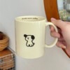 Creamy coffee cartoon cute ceramics, custom made, with little bears