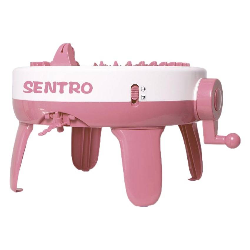 Máquina de tejer a mano grande de 40 agujas máquina de tejer de lana juguete padre-hijo máquina de tejer de lana DIY serie Morandi