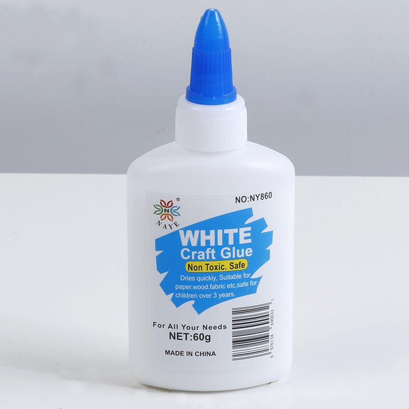 pegamento de látex blanco pegamento de alcohol no tejido pegamento de tela de varios tipos de pegamento al por mayor pegamento de seguridad manual infantil