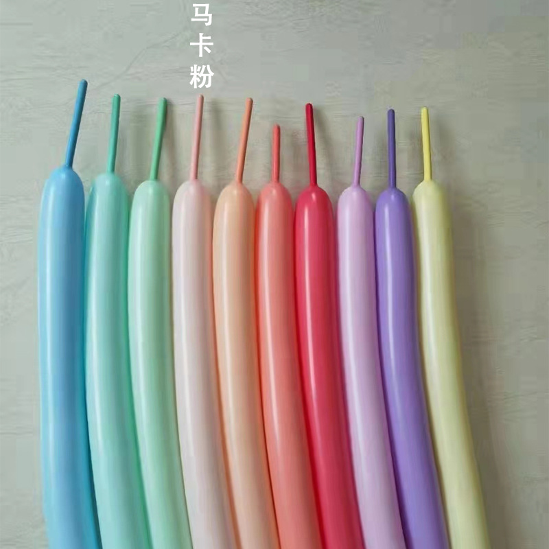 Pequeño Príncipe Globo Mágico monocromo 260 largo bar globos cambiante diseño decorativo látex globos al por mayor