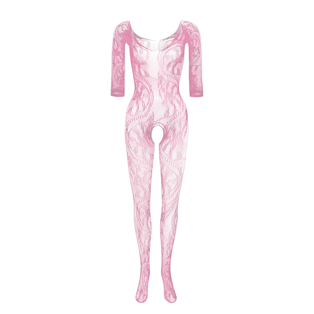 男性の連体ネットの靴下のジャカードのガーターの透かし彫りの男性のねじの高い弾力性は身のネットの服のストッキングの口の前後をつなぎます。