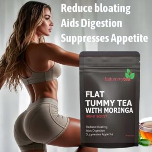 �羳���~flat tummy tea with Moringa��ľƽ�Ǿջ�����