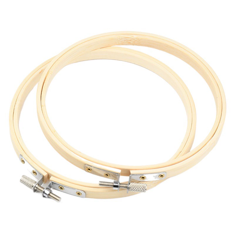 Пяльца для вышивания, инструменты для вышивки крестом, аксессуары для рукоделия, рамка для вышивания, бамбуковая рамка, практичная.