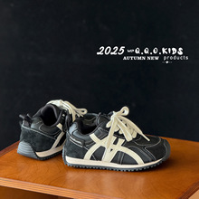 QQO童鞋 2025年秋冬新款男女童轻便舒适运动跑步鞋百搭防滑阿甘鞋