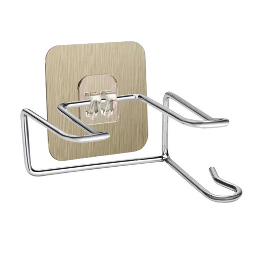 Stainless steel creative hole-free bathroom soap holder, double-layer soap box, soap dispenser, soap holder, storage rack