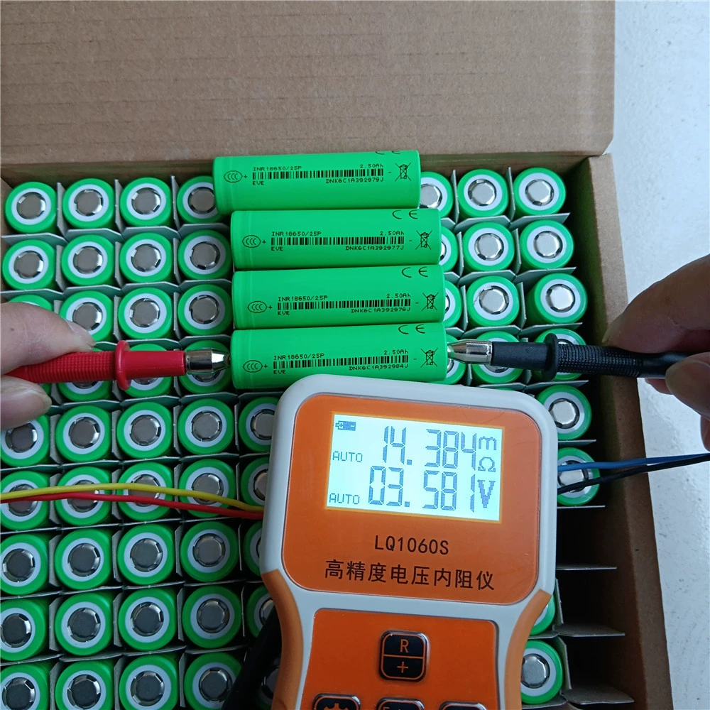 Аккумулятор литий 18650 2500mAh 12C высокого уровня 30A разряда, модель самолета, ручная дрель, fascia gun