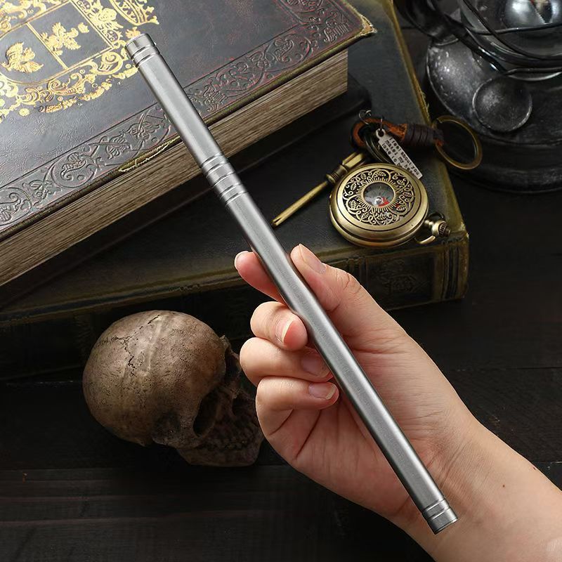 Acero inoxidable de acero manganeso en una taza de té mini cuchillo de té armas de ceremonias de té para jugar adornos cuchillo de frutas