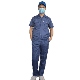 Shanghai Zixi Factory Undertakes All Kinds of Labor Protection Clothing Tooling Men's Engineering Clothing Auto Repair Clothing Short Sleeve Work Clothes Suit