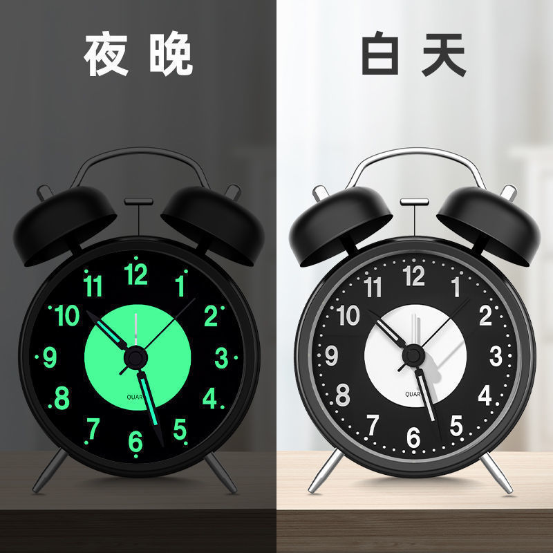 2025 nuevo reloj de despertador mecánico estudiantes de secundaria y secundaria ancianos despierta carga pequeña alarma