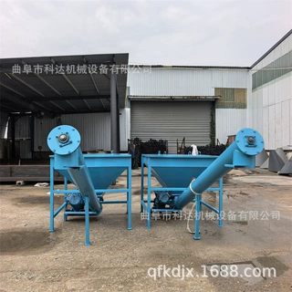 江苏泰州电厂脱硫剂螺旋提升机XWZF 重钙粉轻钙粉蛟龙上料机