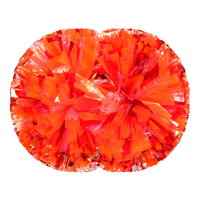 Porristas Bola de flores porristas mano flor mano sacudida flor danza rendimiento mano flor porristas flor bola de color rendimiento