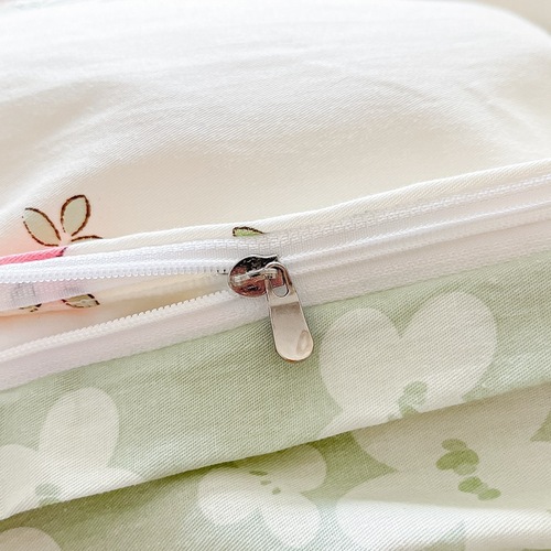 Ins-style 100% cotton four-piece set, including bed sheet and duvet cover, pure cotton student dormitory three-piece set, pure cotton four-piece set