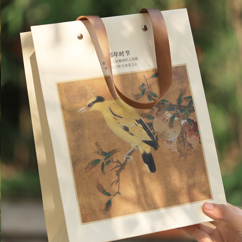 Tea Leaf Handbag Packaging Bag Black Tea Green Tea Specialty Gift Discount Wholesale Handout Gift Creative Blank Bag