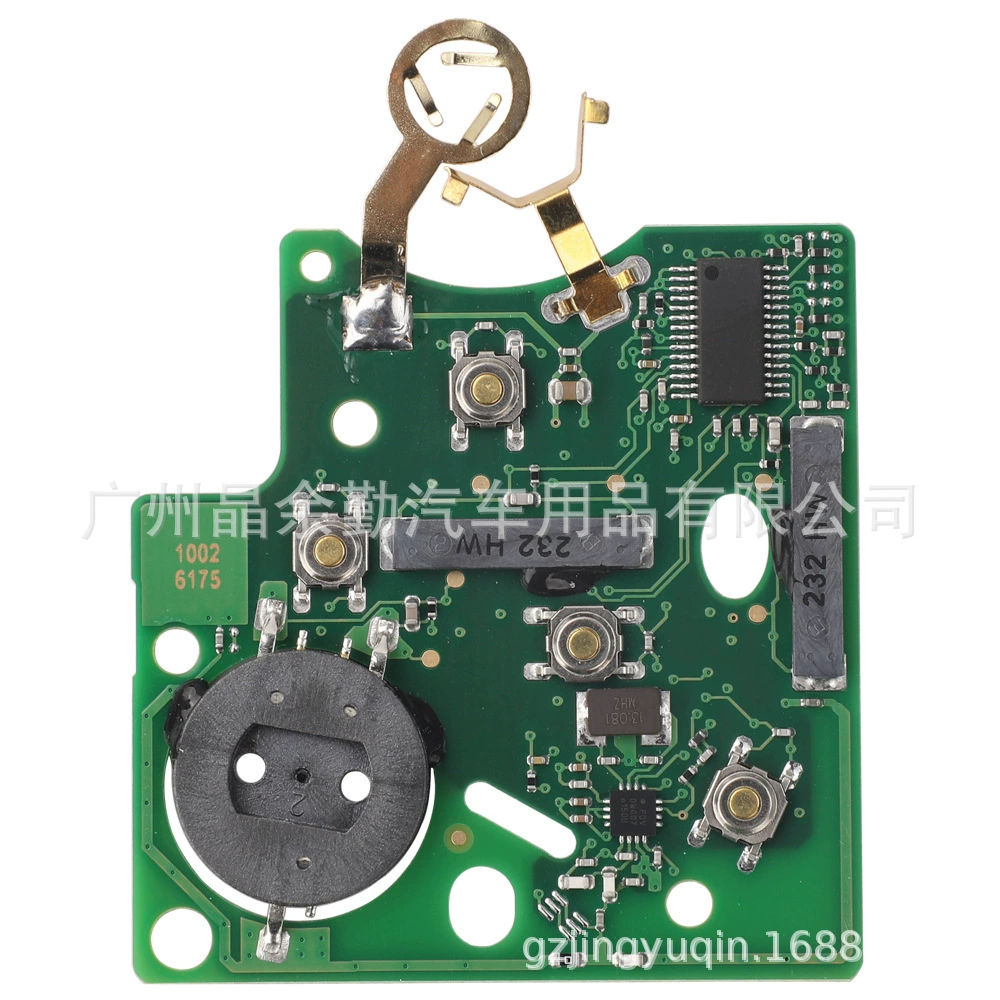 Применимо к 4-ключевому Renault Correokabin Smart Card Key Circuit Board 433 Частота 4A чип PCF7953M