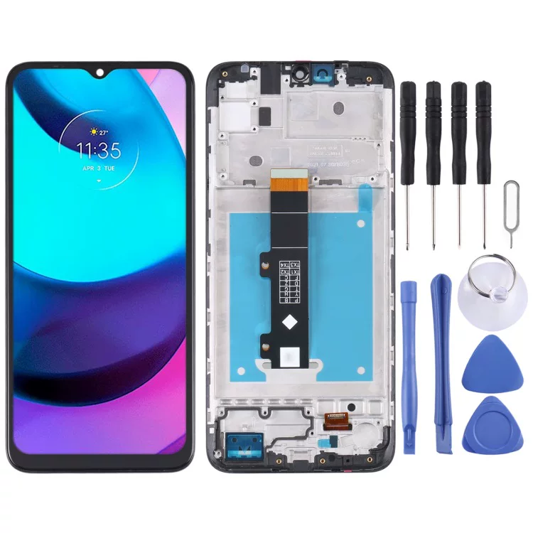 Коробка сборки LCD с сенсором, подходит для Motorola Moto E20