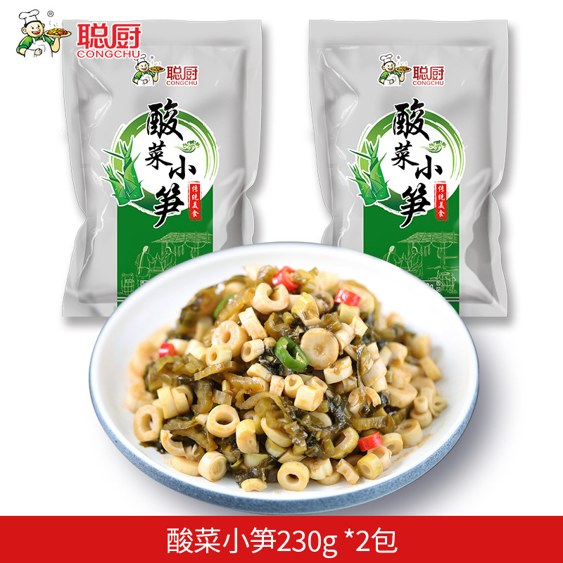 [핫아이템] 콩추절임배추와 죽순 230g [2팩]