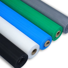 窗纱;其他门窗配件;网眼布